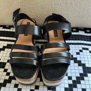 Zara platform sandals size 40